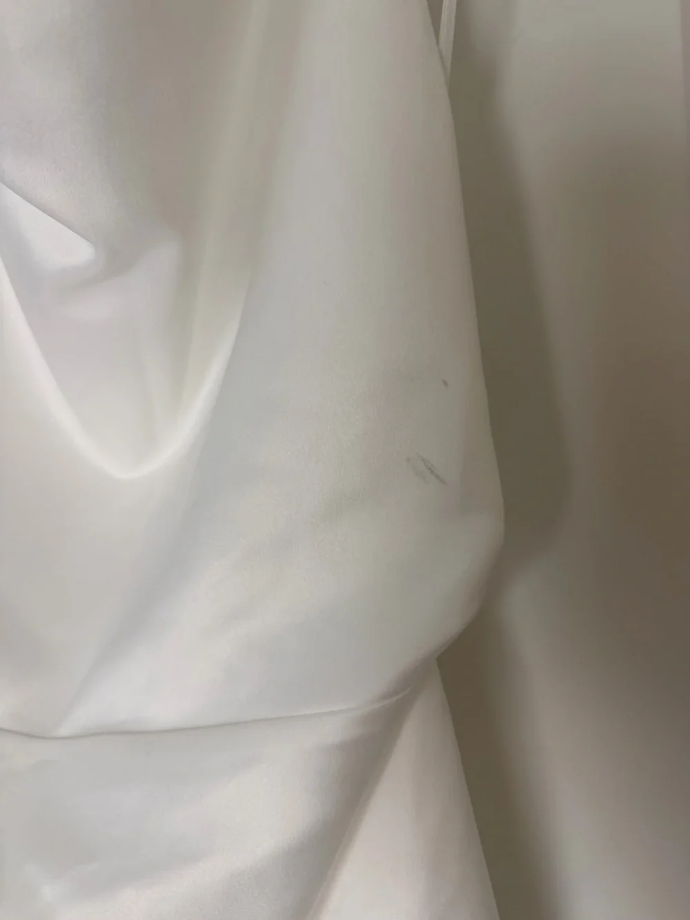 Abercrombie & Fitch White Satin Halter Mini Dress - Picture 2 of 4